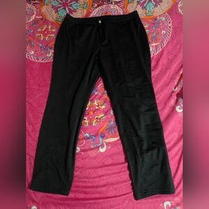 Woman's Black Jeggings Pants